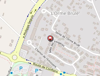 Carte de Lycée Montesquieu à Herblay