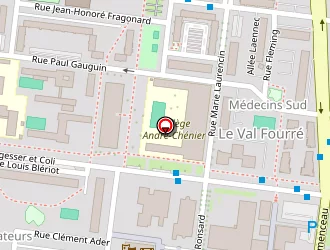 Carte de Le Chaplin à Mantes-la-jolie