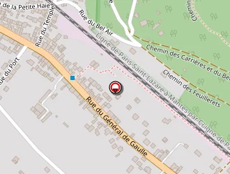 Carte de Rousseau à Vaux-sur-seine