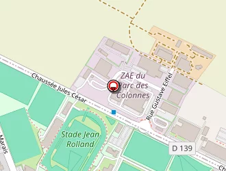 Carte de Sci Chaussée Jules César à Plessis-bouchard (le)