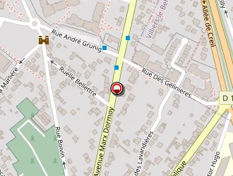 Carte de Cimetière Municipal à Sarcelles