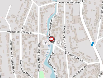 Carte de Briatte Parquets à Thillay (le)