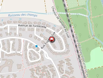 Carte de Aradex à Saint-brice-sous-forêt