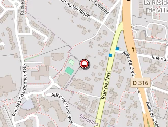 Carte de Association Ricochet à Sarcelles