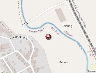 Carte de Stade Municipal à Oermingen