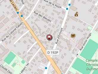 Carte de Centre Leclerc à Saint-prix