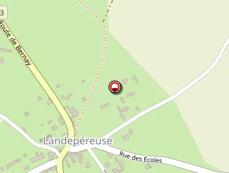 Carte de Communauté De Communes à Landepéreuse