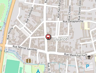 Carte de Cornu Marina à Livarot