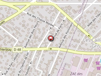 Carte de Mozzani - Nbp à Herblay