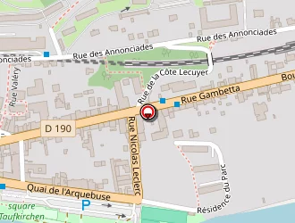 Carte de Duret Danse Studio à Meulan