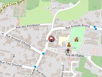 Carte de Cuenot Sophie à Andilly