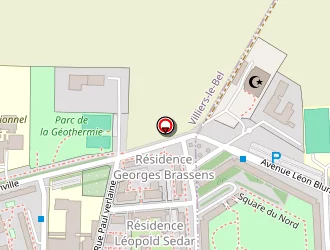 Carte de Colbert Srider à Villiers-le-bel