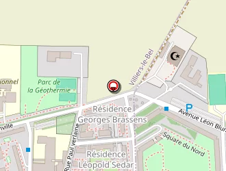 Carte de Ouzal Hakim à Gonesse