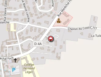 Carte de Bar De L Union à Livarot