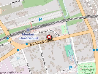 Carte de Le Narval à Hardricourt