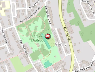 Carte de La Poste à Verny