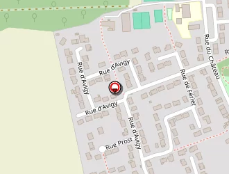 Carte de Barre Georges à Verny