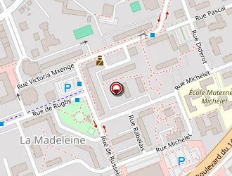 Carte de Bnp Paribas à Évreux