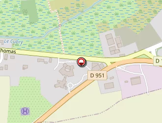 Carte de Hostellerie La Briqueterie à Vinay