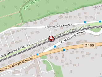 Carte de Boudot Jean à Meulan