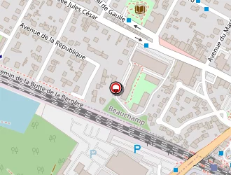 Carte de Le Palais Du Dragon à Beauchamp