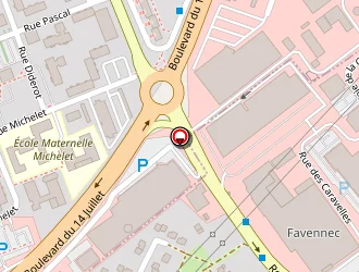 Carte de La Fromenterie à Évreux