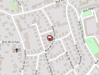 Carte de Eve Garden à Évreux