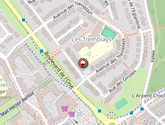 Carte de Optic 2000 à Jouy-le-moutier