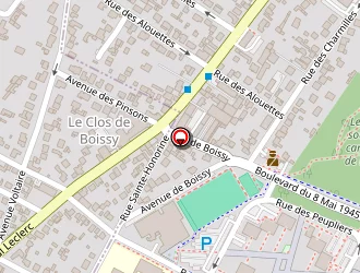 Carte de Jean Cotxet à Taverny