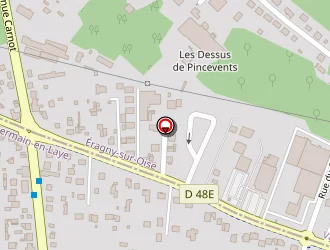 Carte de Fruitel à Éragny