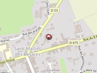 Carte de La Poste à Saint-martin-des-besaces