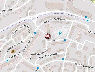 Carte de La Poste à Meulan