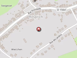 Carte de Gross Bertrand à Hilsprich