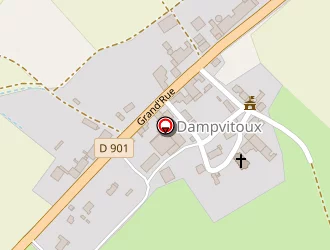 Carte de Robert Alain à Dampvitoux