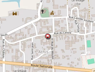 Carte de Mediphone51 à Athis