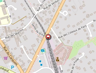 Carte de Carrefour à Pacy-sur-eure