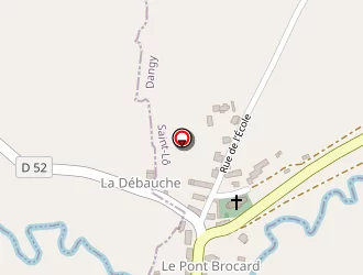 Carte de Complexe Sportif à Dangy