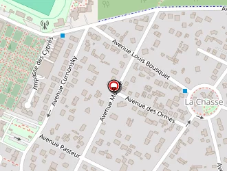 Carte de Centre Omnisports à Beauchamp