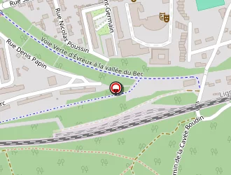 Carte de Tribunal De Commerce à Évreux