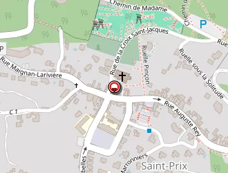 Carte de Hostellerie Du Prieuré à Saint-prix