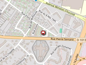 Carte de Les Myosotis (les) à Évreux