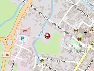 Carte de Les Agapes à Saint-pierre-sur-dives