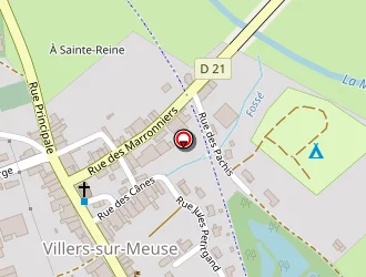 Carte de B.d Distribution à Villers-sur-meuse