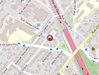 Carte de La Poste à Taverny