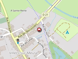 Carte de La Poste à Villers-sur-meuse