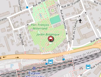 Carte de Le Tilbury à Évreux