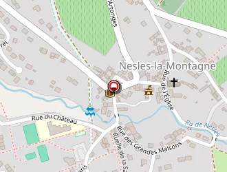 Carte de Maison Du Temps Libre à Nesles-la-montagne