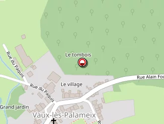 Carte de Mairie à Vaux-lès-palameix