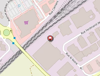 Carte de B&b Hôtel à Goussainville