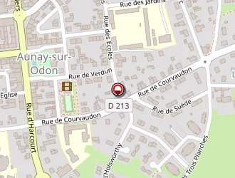 Carte de Ecole à Aunay-sur-odon